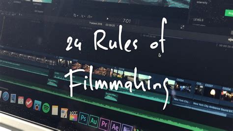 5 Movie Rules: Essential Guidelines For Filmmakers。